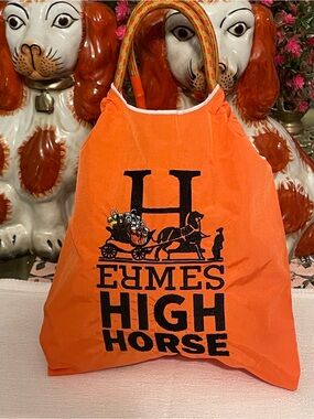 'High Horse' Graphic Mini Tote